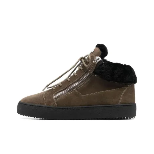 Giuseppe Zanotti Скейтборд Кроссовки MID Топ Коричневый Мужской
