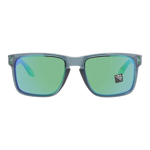 Oakley Пластик Квадратные Солнцезащитные очки Мужские Серые