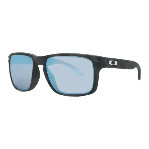 Oakley Plastic Square Sunglasses Men's Black