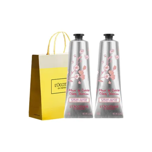 L'OCCITANE Сладкий Вишневый цветок Наборы для ухода за руками Крем Шелковистый Soft and Smooth 150 мл*2