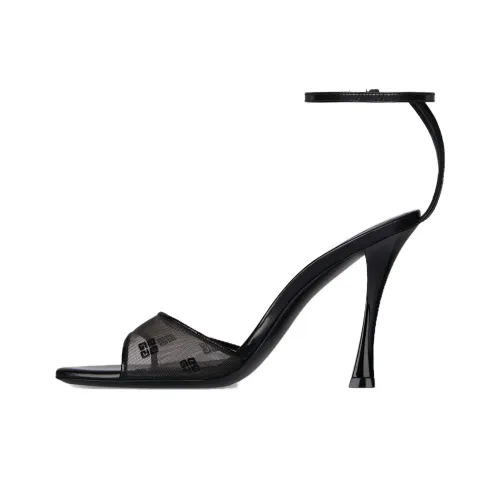 Givenchy 4G One Strap Sandals 9cm Women's Black