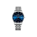 Серебряный синий циферблат, мужской, модель GP88282G CPB