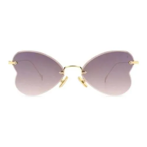 EYEPETIZER Нерегулярная форма Солнцезащитные очки Женские Золото