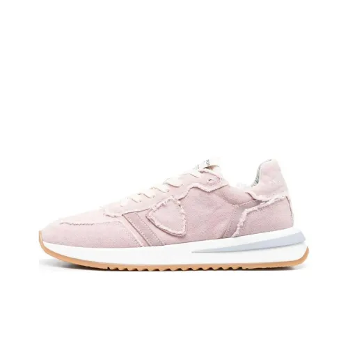 PHILIPPE MODEL Низкий топ Повседневная обувь Женская Розовая