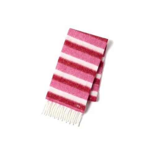 UNIQLO Вязаные шарфы Унисекс Розовый