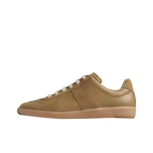 Maison Margiela Replica Немецкие армейские кроссовки Low Топ Коричневый Мужской