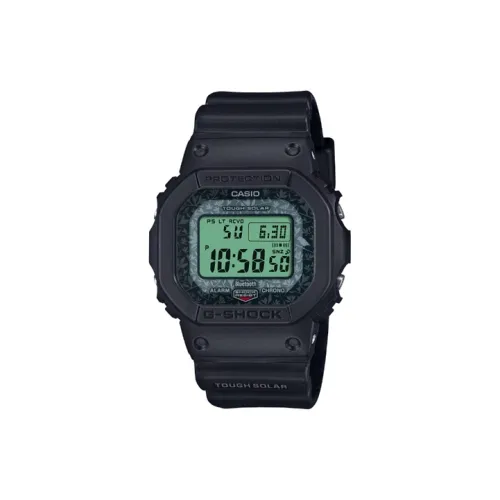 CASIO Кварцевый механизм Унисекс Коллекция DIGITAL B5600 Блок Циферблат 48,9мм*42,8мм*13,4мм Зеленый