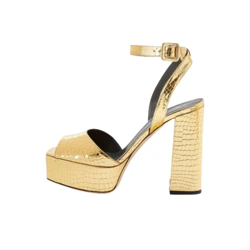 Giuseppe Zanotti GZ New Betty One Ремешок Сандалии Женские Золотые