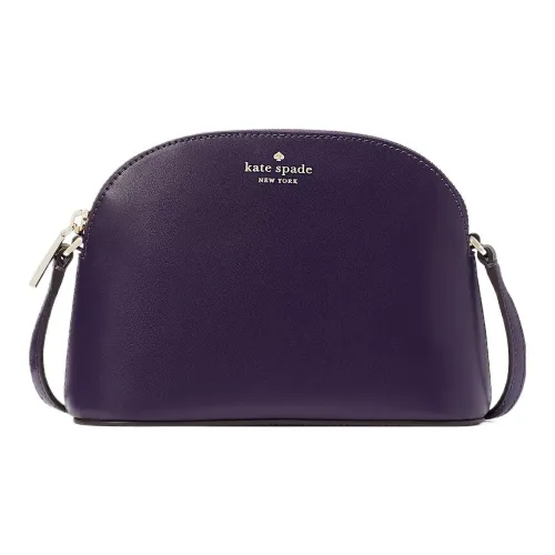Kate Spade Гладкая кожа Сумка через плечо Женская Фиолетовая