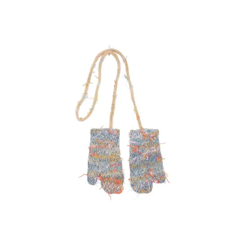 Maison Margiela Шерсть, Хлопок, Полиамид, Вискоза, Лен, Шелк, Альпака, Полиэстер Перчатки Мужские
