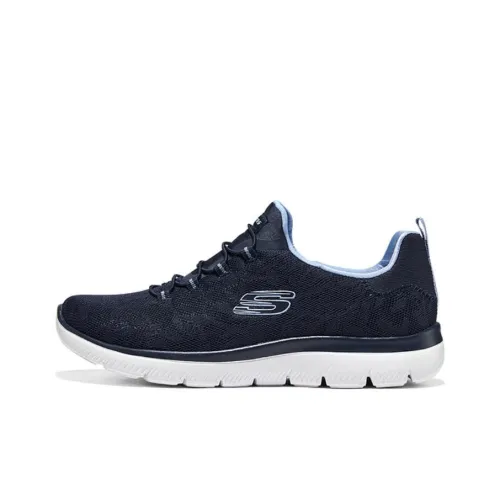 Skechers Summits Collection Низкие Беговые Кроссовки Женские Синие