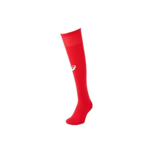 Asics Red Унисекс Колено Высокие Носки
