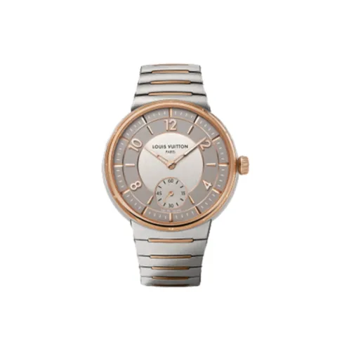 LOUIS VUITTON Автоматический механический механизм Мужские часы 40mm*8,3mm Серый