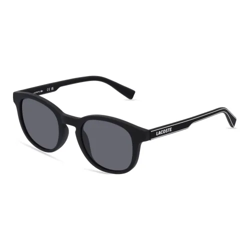 Солнцезащитные очки LACOSTE OVAL Унисекс Черные