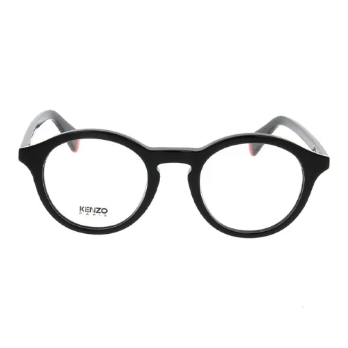 KENZO Ацетат Круглые Оправы для Очков Женские Черные