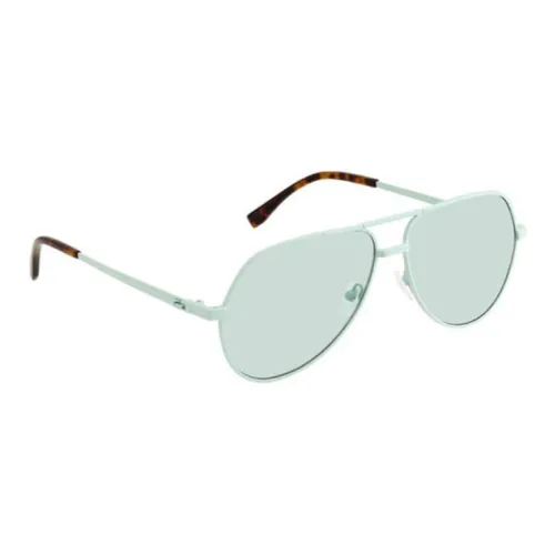 LACOSTE Металл Aviator Солнцезащитные очки Унисекс Зеленый