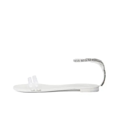 Giuseppe Zanotti GZ Agathe Plexi One Ремешок Сандалии Женские Белые