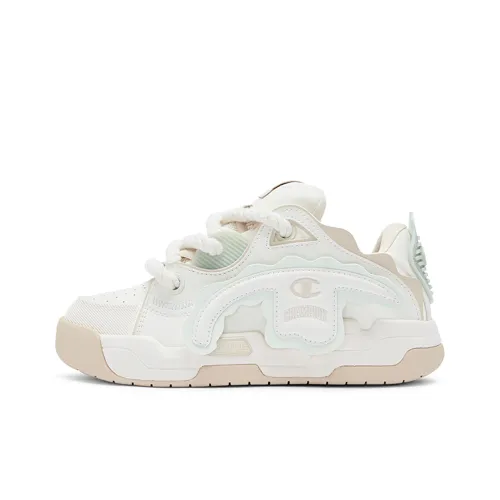 Champion TronSkateV1 Balance Low Top Скейтборд Кроссовки Женские Бежевые