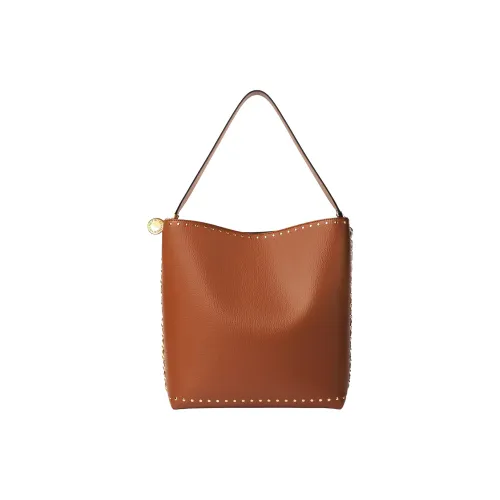 Stella McCartney Frayme Vegan Материал Тоут Сумка Сумка для покупок Сумка Сумка через плечо Женская Ореховая