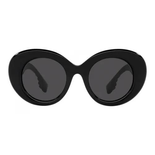 Burberry Пластик Нерегулярная форма Солнцезащитные очки Женские Черный