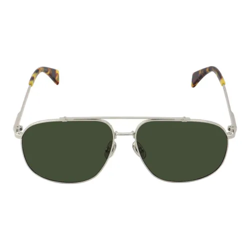 Lanvin Металл Aviator Солнцезащитные очки Мужские Серебряные