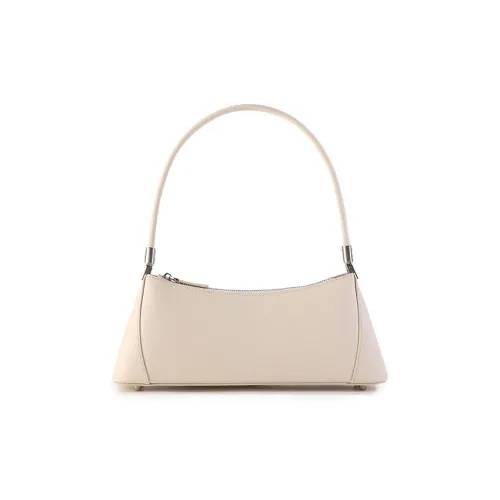 MESCOLATO Импортный Сумка на плечо из крупнозернистой текстуры коровьей кожи сумка-багет сумка на плечо стандартная женская