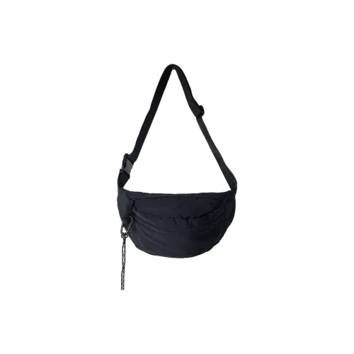 Slazenger Nylon Бананка Sling Сумка Сумка через плечо Унисекс Черный Белый Абрикос Зеленый