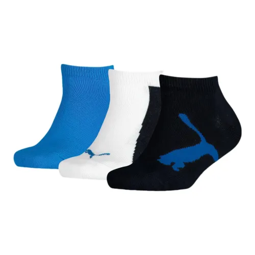 PUMA Mercedes AMG Petronas Детский BWT SNEAKER Trainer Носки 3 упаковки Низкие носки Унисекс 3 упаковки