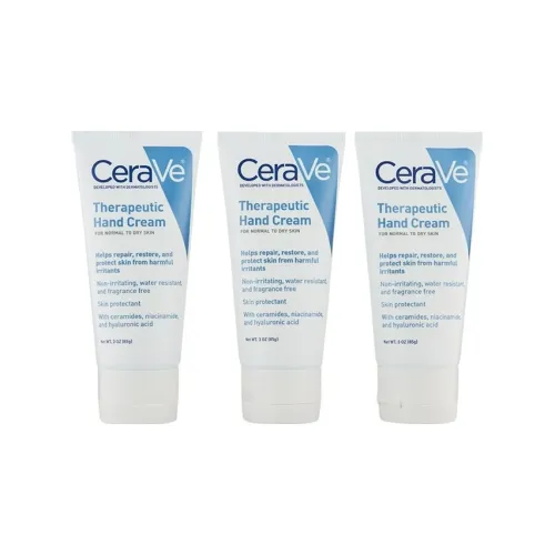 CeraVe Восстанавливающий и Успокаивающий Крем для Рук Увлажняющий и Гидратирующий 85 г * 3