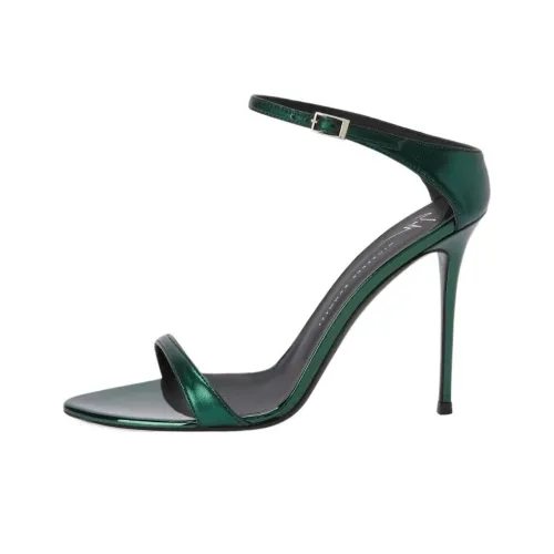 Giuseppe Zanotti GZ One Ремешок Сандалии Женские Темно-зеленый