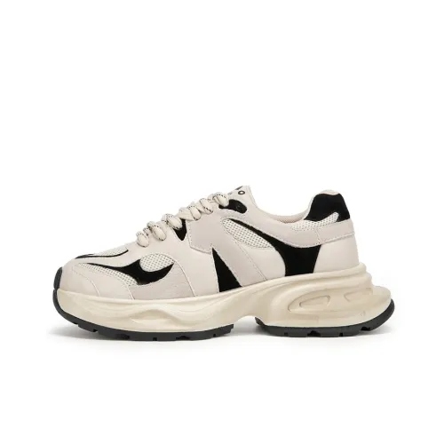 C°BANNER Износостойкий и Легкий Низкий Топ Кроссовки с Толстой Подошвой Женские