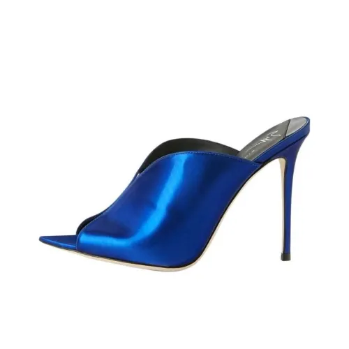 Giuseppe Zanotti GZ Intriigo Повседневные Тапочки Женские Синие