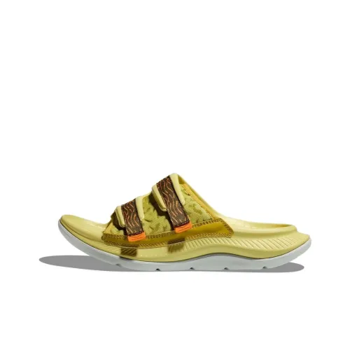 HOKA ONE ONE ORA Luxe Слипоны Celery Зеленый Унисекс