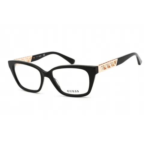 GUESS Ацетат Квадратные Оправы для Очков Женские Черные