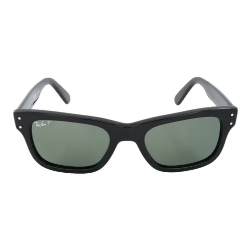 RayBan Plastic Square Солнцезащитные очки Мужские Black