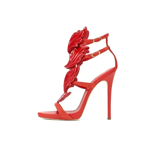 Giuseppe Zanotti GZ Cruel one Ремень Сандалии Женские Красные