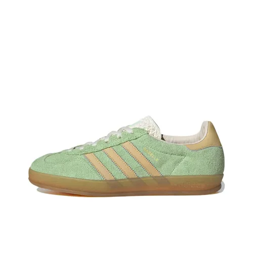 Adidas Originals Gazelle Low Топ Скейтборд Кроссовки Унисекс Зеленый