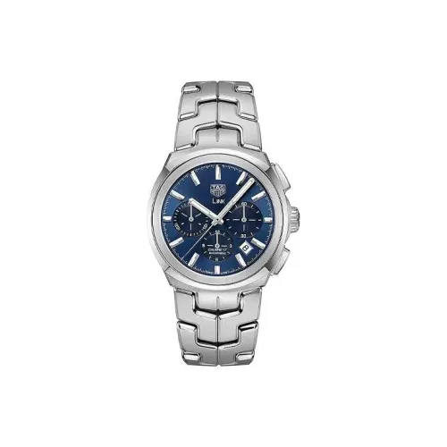 TAG HEUER Автоматический Механический Механизм Мужские Часы 41 мм Синий