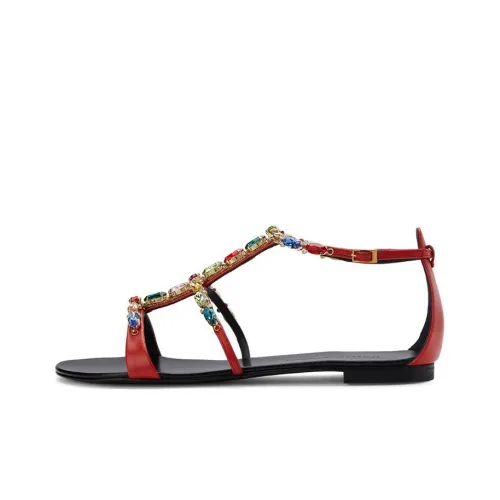 Giuseppe Zanotti GZ Elba One Ремешок Сандалии Женские Черные