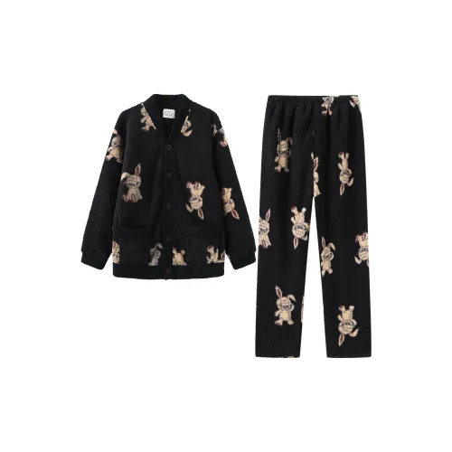 Shirley Черный Мужской Пижамный Комплект