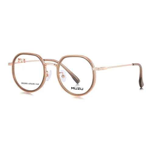 MUZU Пластина And Металл Овал Близорукость Стекло Регулируемая Степень Унисекс
