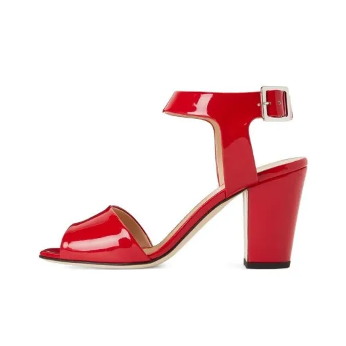 Giuseppe Zanotti GZ Emmanuelle One Ремешок Сандалии 8 см Женские Красные