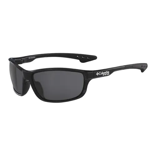 Columbia Пластик Нерегулярная форма Солнцезащитные очки Мужской Черный
