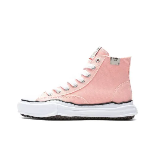 MIHARA YASUHIRO Peterson High Топ Скейтборд Кроссовки Женские Розовые