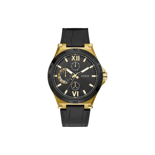 GUESS Кварцевый механизм Мужские часы Race Collection 46мм*46мм*10мм Черные