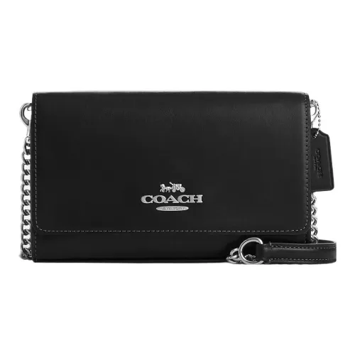 COACH Утонченный Телячья кожа Конверт Сумка Сумка через плечо Маленькая Женская