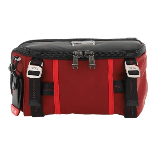 TUMI Полиамид Сумка через плечо Мужская Черная Красная