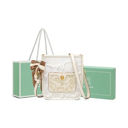 Gong Xuan Сумки через плечо Дракон, блуждающий в облаках Женские