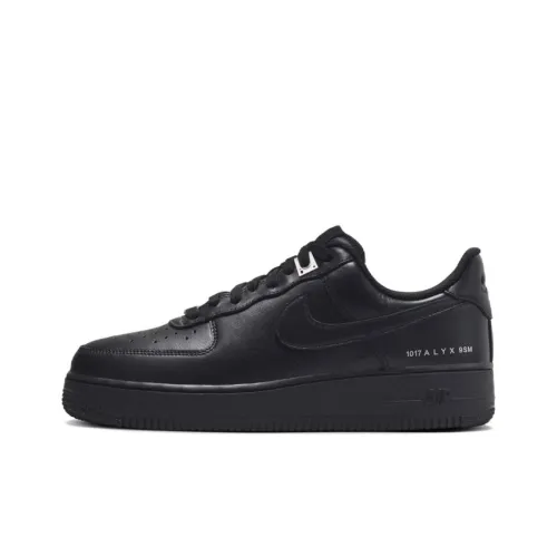 Nike Air FORCE 1 Скейтборд Кроссовки Низкие Черные Унисекс