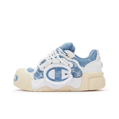 Champion AutoSkate V1 Low Top Скейтборд Кроссовки Женские Синие